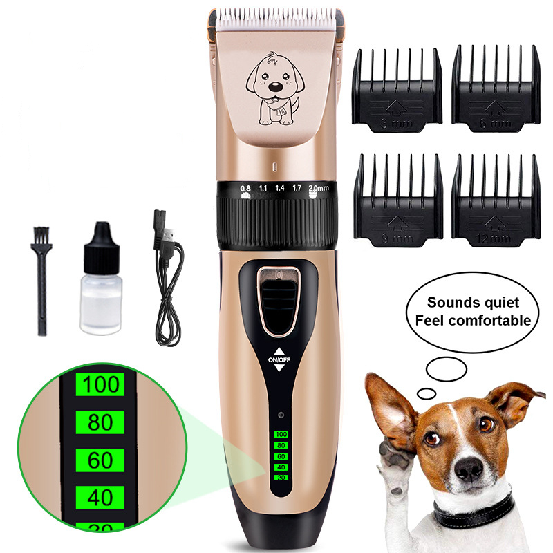 Tondeuse pour animaux de compagnie sans fil USB C28