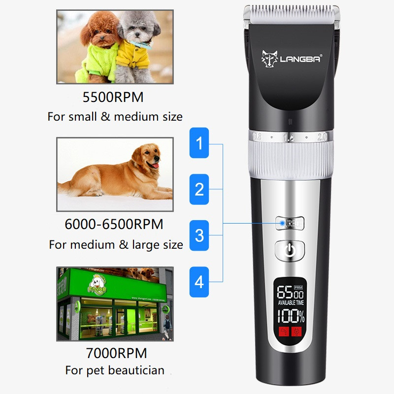 Tondeuse pour animaux de compagnie USB C67