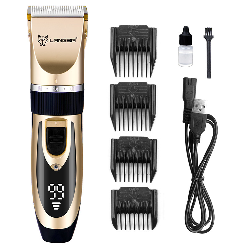 Tondeuse de toilettage sans fil D88 pour animaux de compagnie